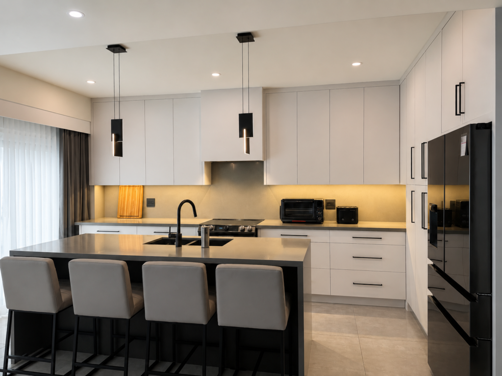 Custom modern kitchen renovation design